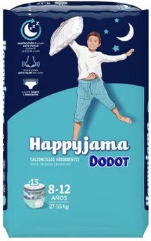 dodot Happyjama Ropa Interior Absorbente T8 27-55kg 13uds