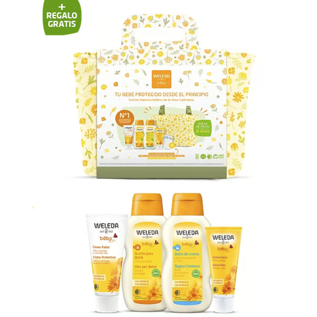 Weleda Set Bienvenido Bebé con Caléndula Baby