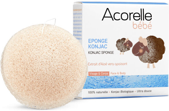 Acorelle Esponja de konjac para bebé