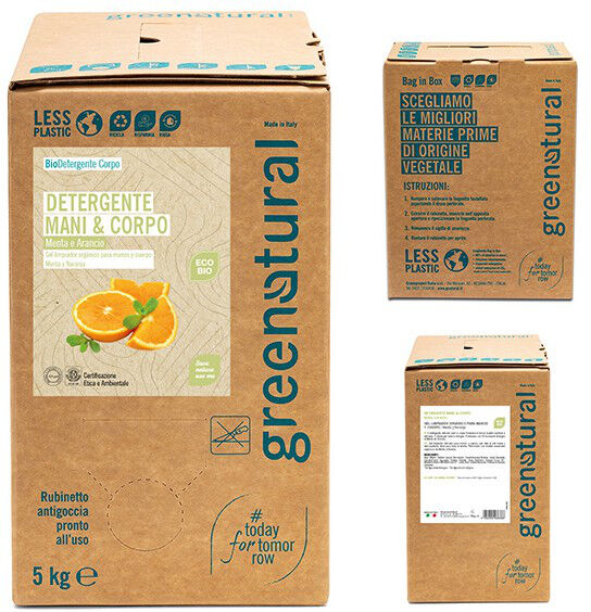 Greenatural Gel limpiador ecológico para manos y cuerpo (5Kg.)