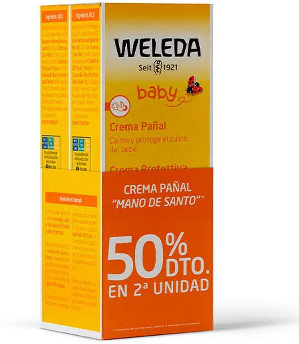 Weleda Duplo Crema pañal de Caléndula Baby