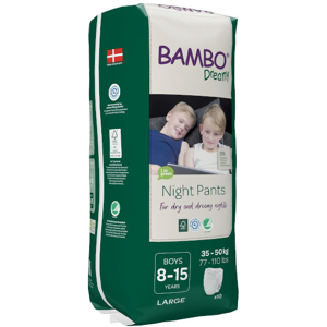 Bambo Nature Dreamy Couche de Nuit 35-50 kg Boy 10 unités - Publicité