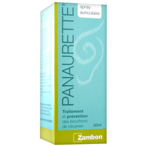 Zambon Panaurette Solution Auriculaire spray 30ml - Publicité