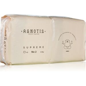 Agnotis Baby Diapers Supreme No 2 couches jetables 4-8 kg 42 pcs