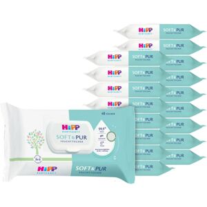 Hipp Soft & Pur lingettes nettoyantes pour bébé 18x48 pcs