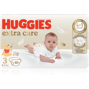 Huggies Extra Care Size 3 couches jetables 6-10 kg 40 pcs - Publicité