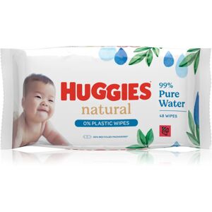 Huggies Natural Pure Water lingettes pour enfant 48 pcs - Publicité
