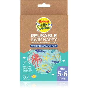 Huggies Little Swimmers Reusable 5/6 couche de bain lavable 13 kg+ 1 kg