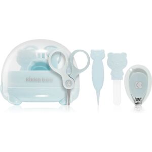 Kikkaboo Baby Manicure Set Bear kit manucure pour bébé Blue 1 pcs