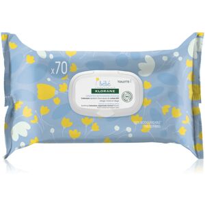 Klorane Bébé Calendula lingettes nettoyantes douces pour bébé 70 pcs