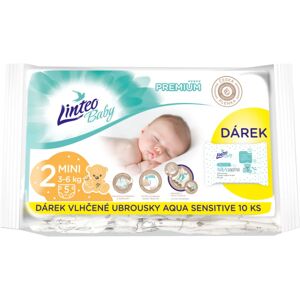 Linteo Baby Premium Mini couches jetables 3-6kg 5 pcs - Publicité