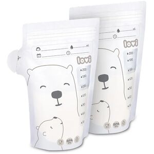 LOVI Buddy Bear sachet pour conserver le lait maternel 25x200 ml