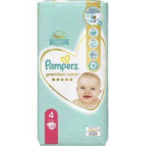 Pampers Premium Care Size 4 couches jetables 9-14 kg 52 pcs