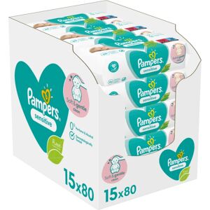 Pampers Sensitive lingettes nettoyantes pour enfant pour peaux sensibles 15x80 pcs