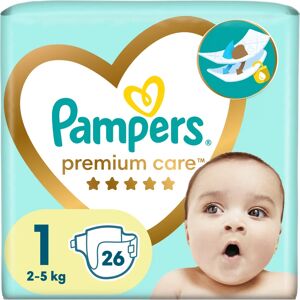 Pampers Premium Care Newborn Size 1 couches jetables 2-5 kg 26 pcs