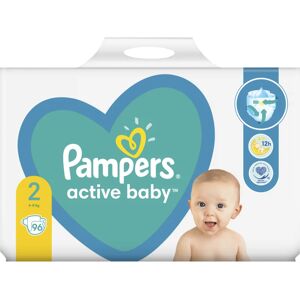 Pampers Active Baby Size 2 couches jetables 4-8 kg 96 pcs