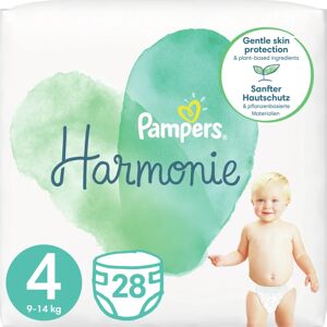 Pampers Harmonie Value Pack Size 4 couches jetables 9 – 14 kg 28 pcs