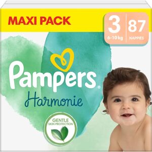 Pampers Harmonie Size 3 couches jetables 6-10 kg 87 pcs