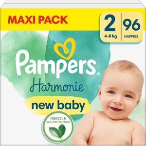 Pampers Harmonie Size 2 couches jetables 4-8 kg 96 pcs