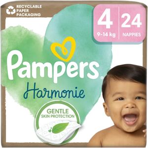 Pampers Harmonie Size 4 couches jetables 9-14 kg 24 pcs