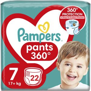 Pampers Pants Size 7 couches-culottes à usage unique 17+ kg 22 pcs
