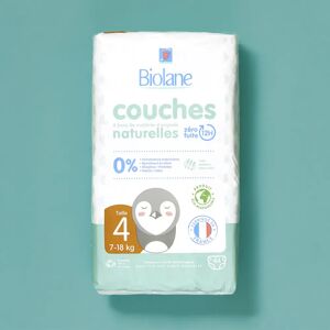 Couches par Abonnement - Sans Engagement - Naturelles & Écologique - Tailles 1 à 5 - Biolane - Publicité