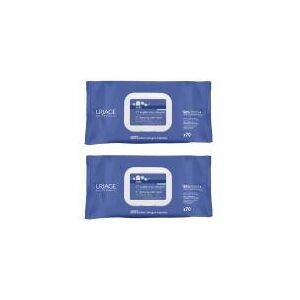 Uriage Bebe 1eres Lingettes d'Eau Nettoyante Lot de 2 x 70 Lingettes - Lot 2 x 70 lingettes