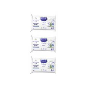 Mustela Lingettes de Coton Bio a l