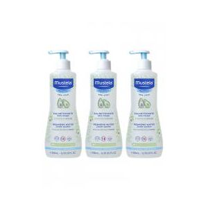 Mustela Eau Nettoyante Sans Rinçage à l'Avocat Lot de 3 x 500 ml - Lot 3 x 500 ml