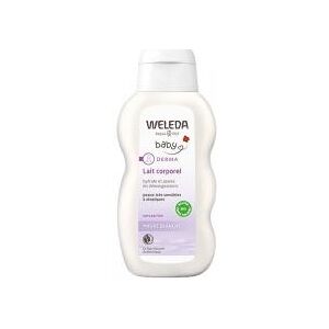 Weleda Bébé Derma Lait Corporel à la Mauve Blanche 200 ml - Flacon 200 ml - Publicité