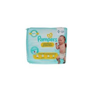 Couches Bébé Premium Protection Taille 0 <3kg PAMPERS : le paquet