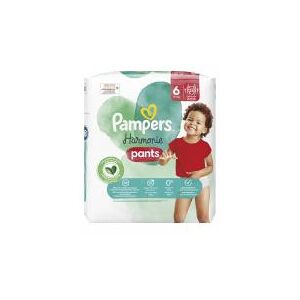 Pampers Harmonie 24 Couches-Culottes Taille 6 (15 kg et +) - Paquet 19 couches-culottes