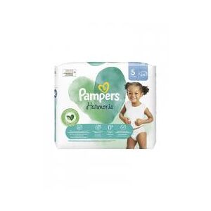 Pampers Harmonie 31 Couches Taille 5 (11-16 kg) - Paquet 31 couches - Publicité