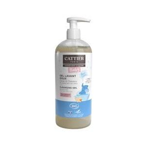 Cattier Baby Gel Lavant Doux Bio 500 ml - Flacon-Pompe 500 ml