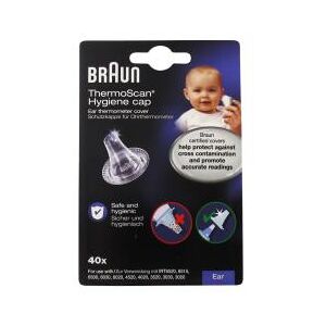 Braun Thermomètre Embouts Pour Auriculaires Thermoscan Lf40 - Boîte 40 embouts - Publicité