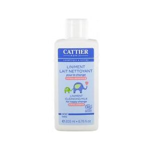 Cattier Liniment - Lait Nettoyant Pour le Change - 200 ml - Flacon 200 ml