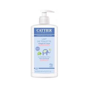 Cattier Lait de Toilette - 500 ml - Flacon-Pompe 500 ml