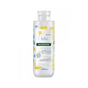 Klorane Calendula Bébé - Eau Nettoyante au Apaisant - Peau Normale 500 ml - Flacon 500 ml