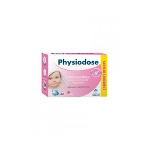 Physiodose Gilbert Physiodose Boite de Filtres Jetables X 20 + 2 Embouts - Boîte 20 filtres + 2 embouts