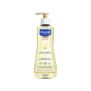 Mustela Huile Lavante à l'Avocat Bio Peau Sèche 500 ml - Flacon-Pompe 500 ml