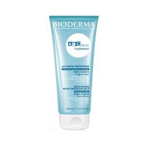 Bioderma Abcderm Lait Hydratant Bebe Visage et Corps 200 ml - Tube 200 ml