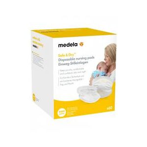 Medela Coussinets d'Allaitement Uu Super - Lot de 60 - Boîte 60 coussinets - Publicité