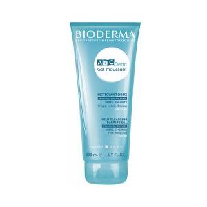 Bioderma Abcderm Gel Lavant Bebe Doux Visage Corps et Cheveux 200 ml - Tube 200 ml