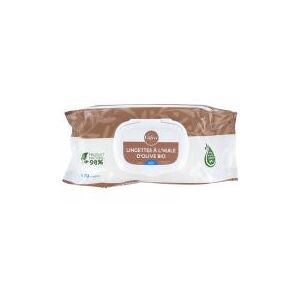 Gifrer Lingettes Bébé à l'Huile d'Olive Bio 70 Lingettes - Sachet 70 lingettes