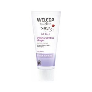 Weleda Crème Protectrice Visage Mauve Blanche - 50 ml - Tube 50 ml