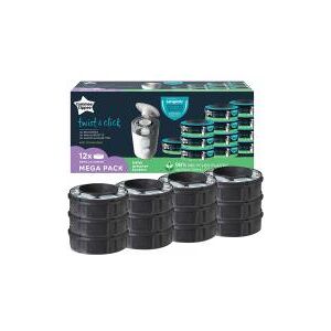 Tommee Tippee 12 Recharges Poubelle Couches Twist - Carton 12 Recharges