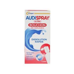 Audispray Ultra Bouchon de Cérumen 20 ml - Spray 20 ml