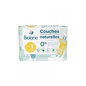 Biolane Couches Écologiques Taille 1 - X28 - Paquet 28 couches