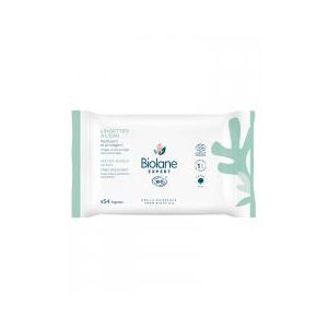 Biolane Lingettes a L'eau X54 - Sachet 54 Lingettes