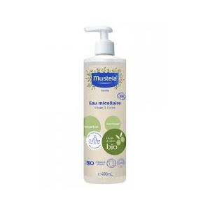 Mustela Eau Micellaire Bio 400 ml - Flacon-Pompe 400 ml